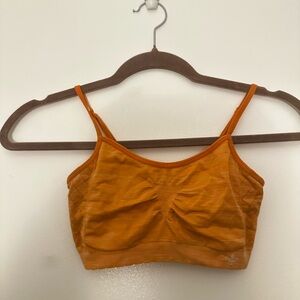 Orange Sports Bra